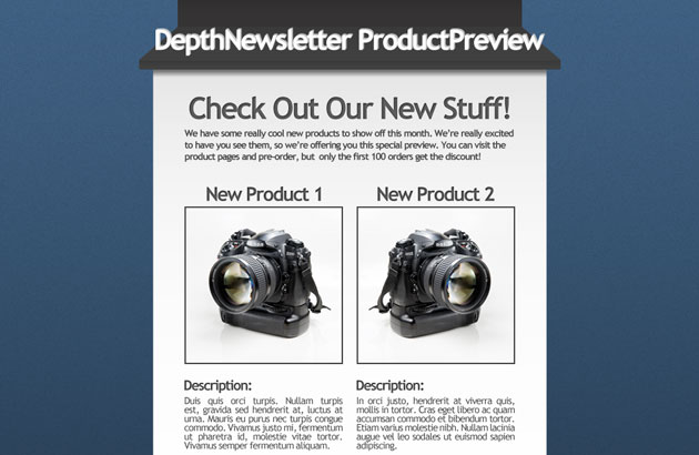 Free Email Newsletter Templates Free Email Newsletter Templates