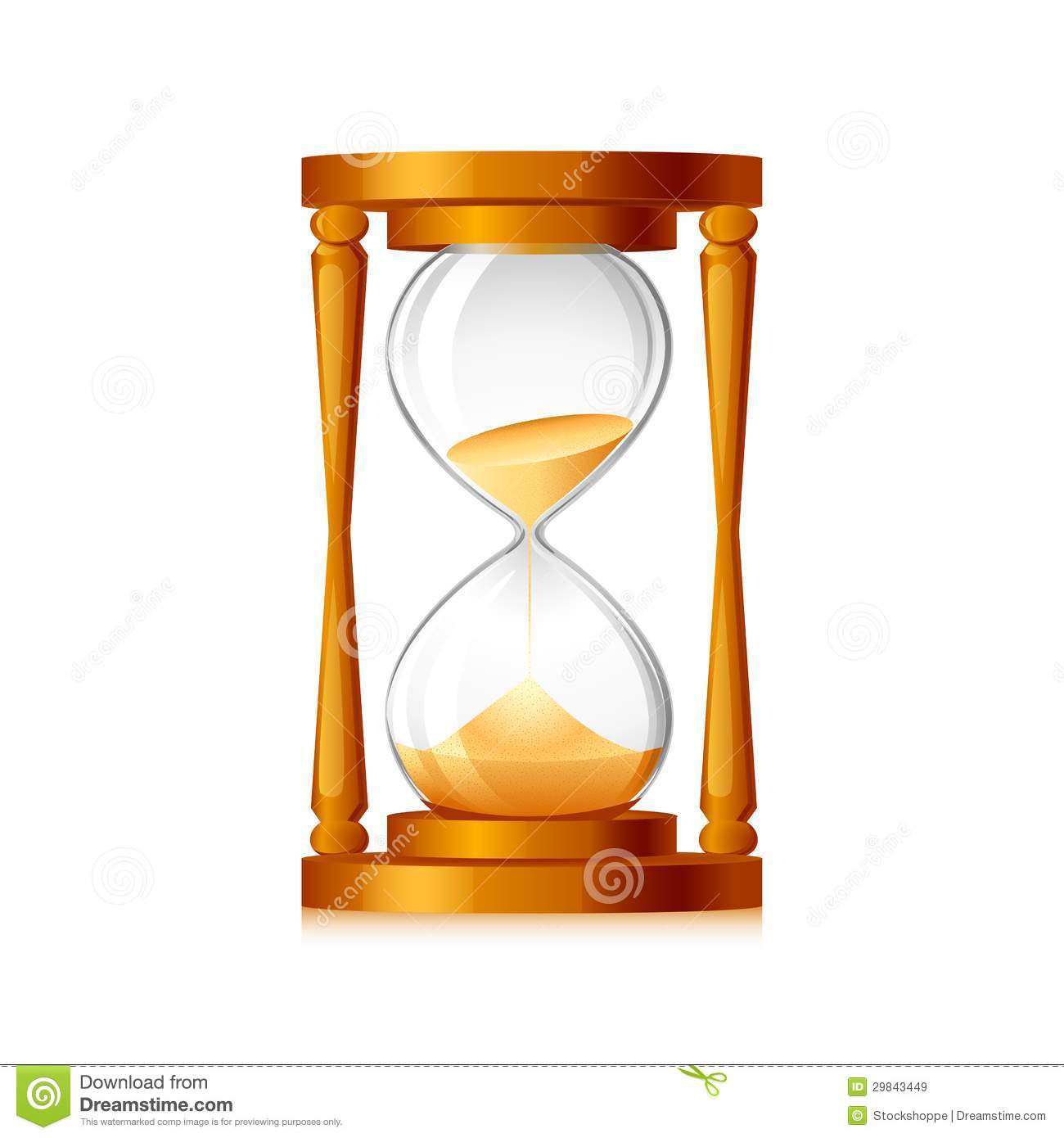 Free Hourglass Illustration