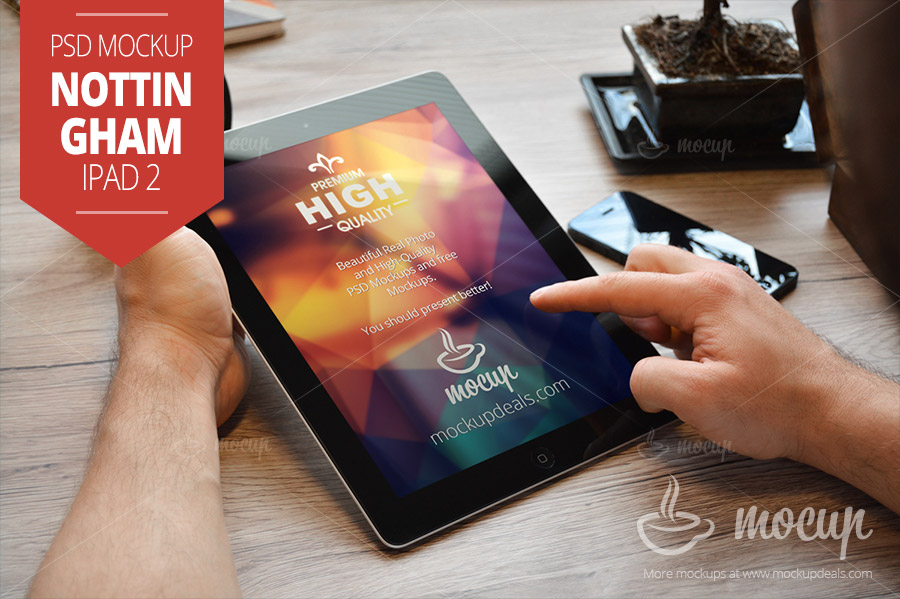 Free iPad PSD Mockup