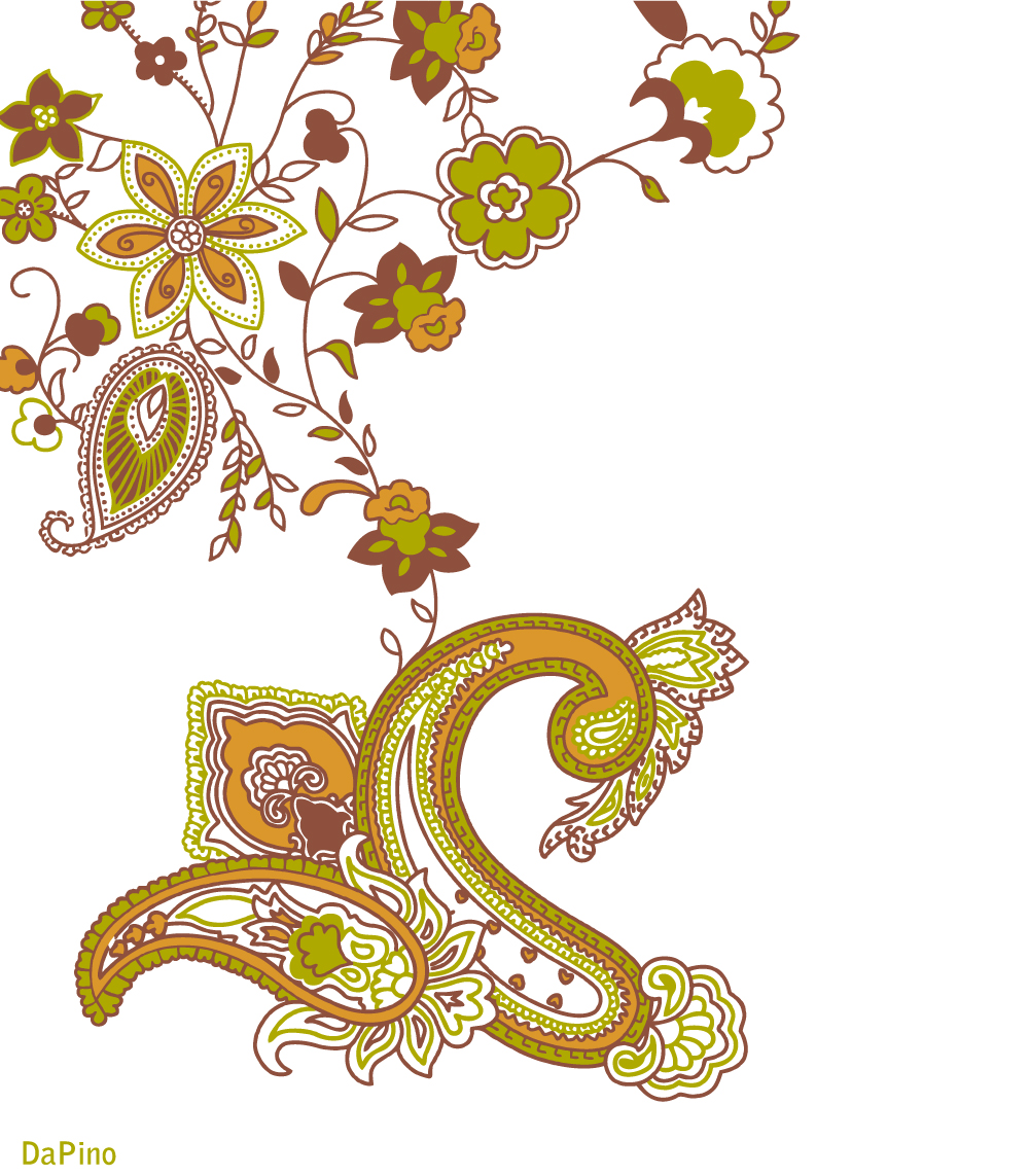 Free Paisley Clip Art Vector