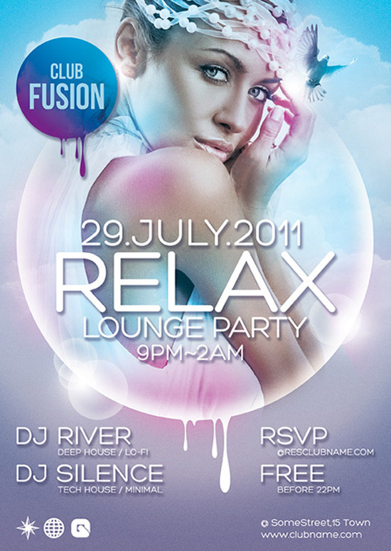 Free Psd Party Flyer Template