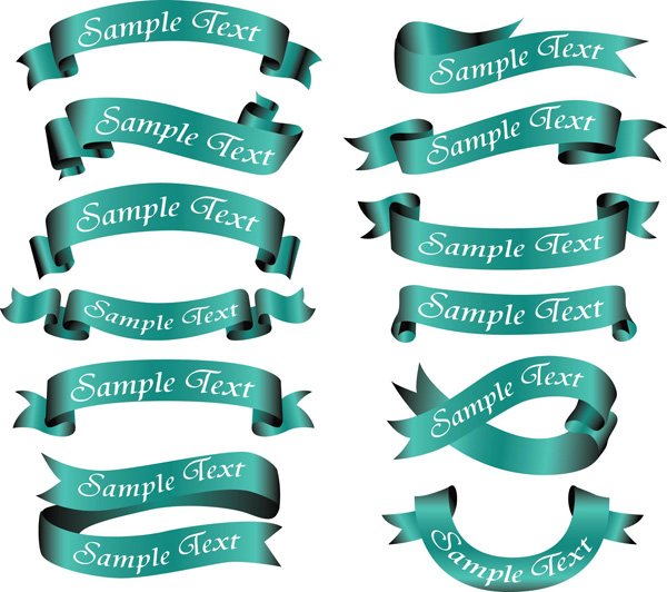 Free Scroll Vector Ribbon