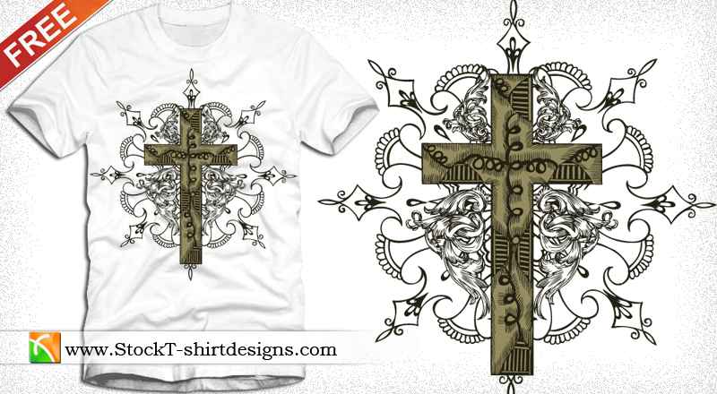 Free Vector Cross Design Free Vector Cross Design