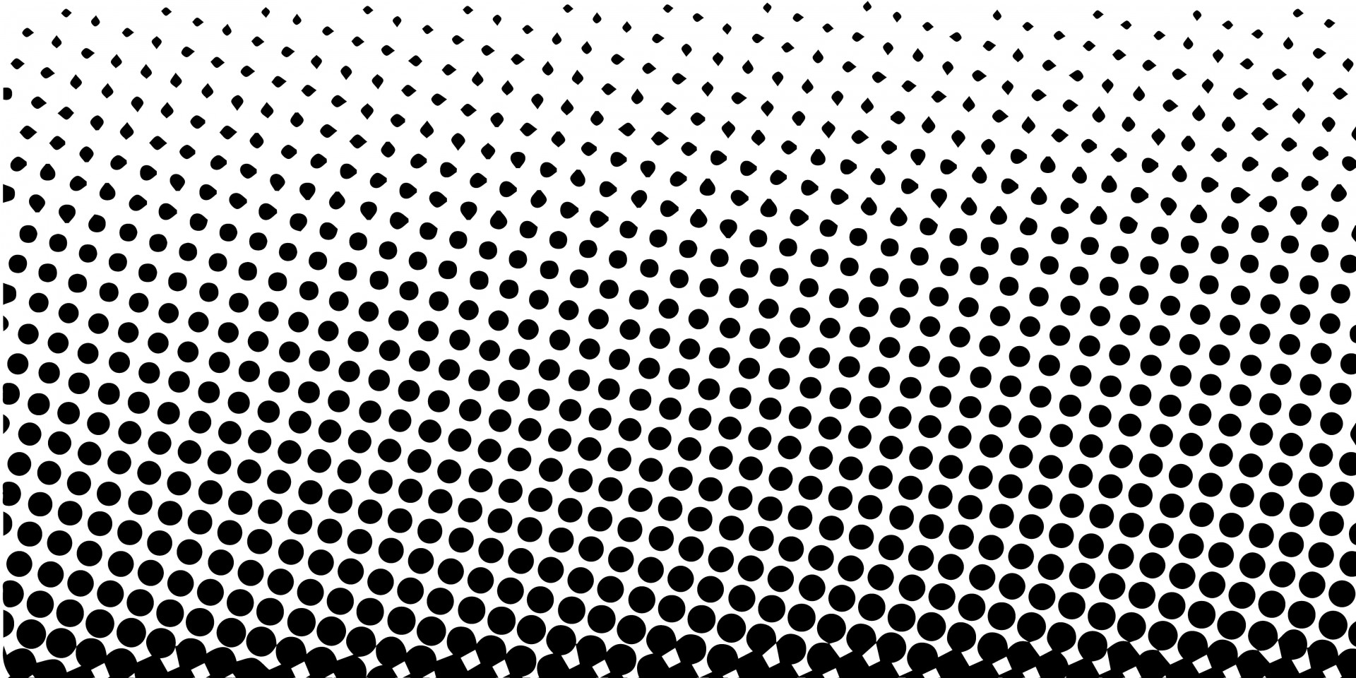 Free Vector Halftone Dot Pattern
