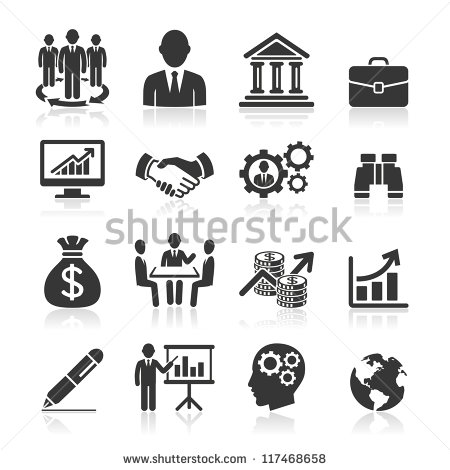 Free Vector Icons Business Management