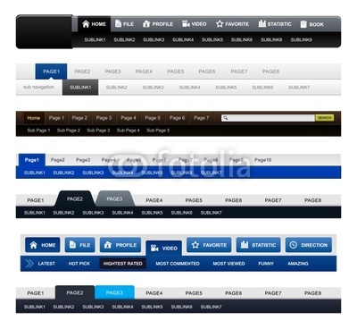 Free Website Navigation Bar Design Free Website Navigation Bar Design