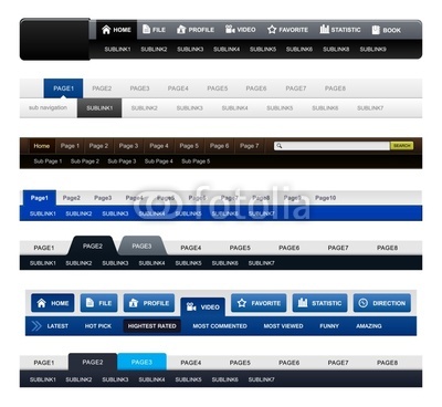 Free Website Navigation Bar Design