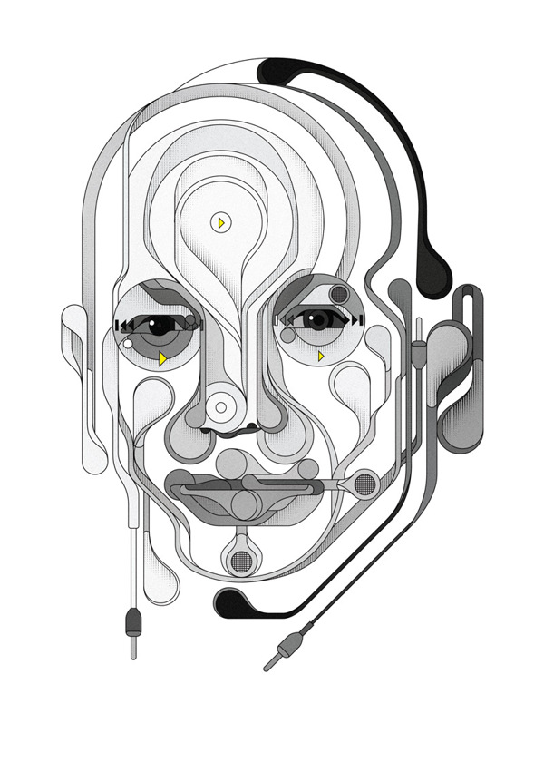 Geometric Portrait Illustration