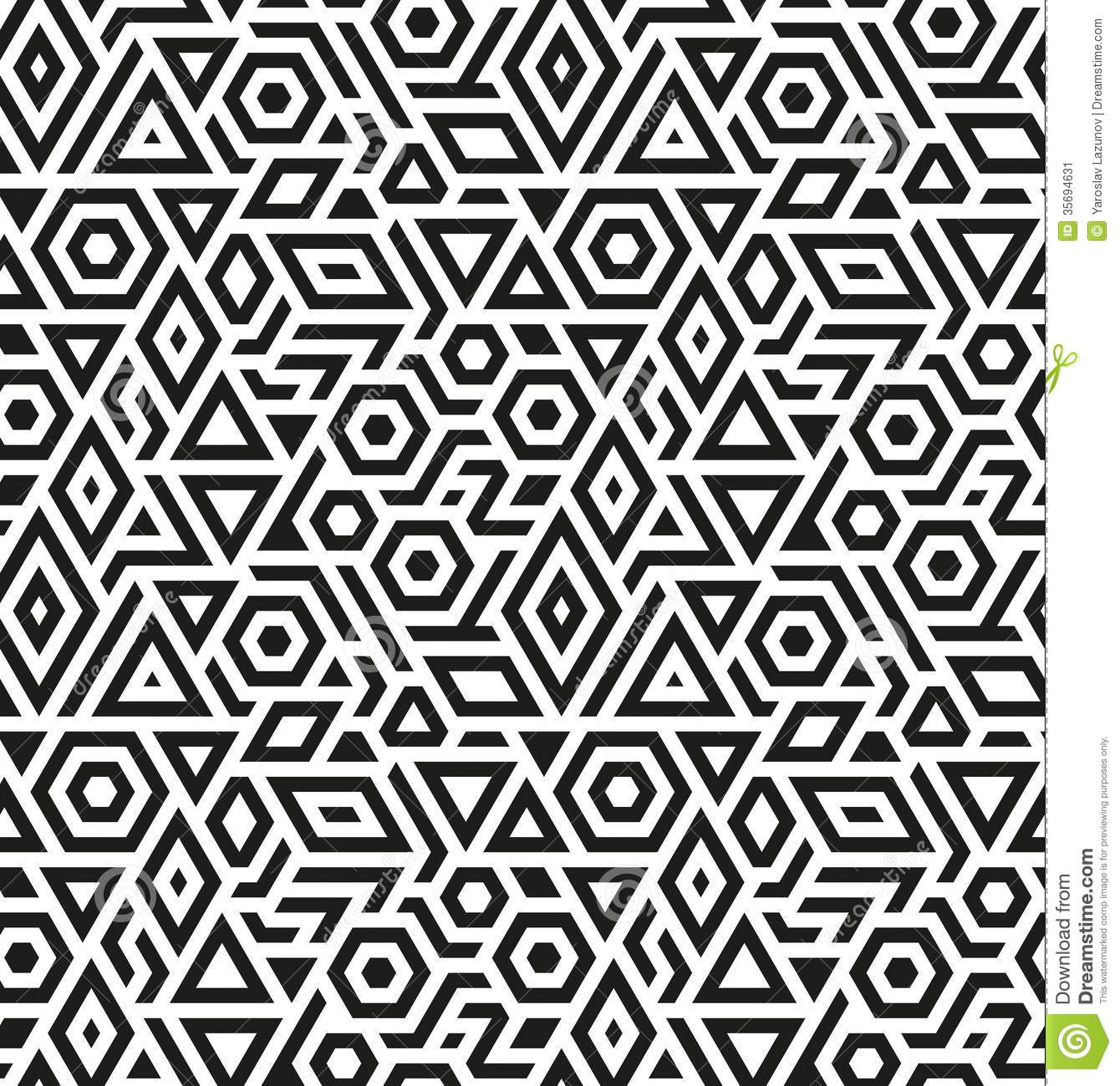 12 Free Vector Geometric Seamless Pattern Images Geometric Seamless