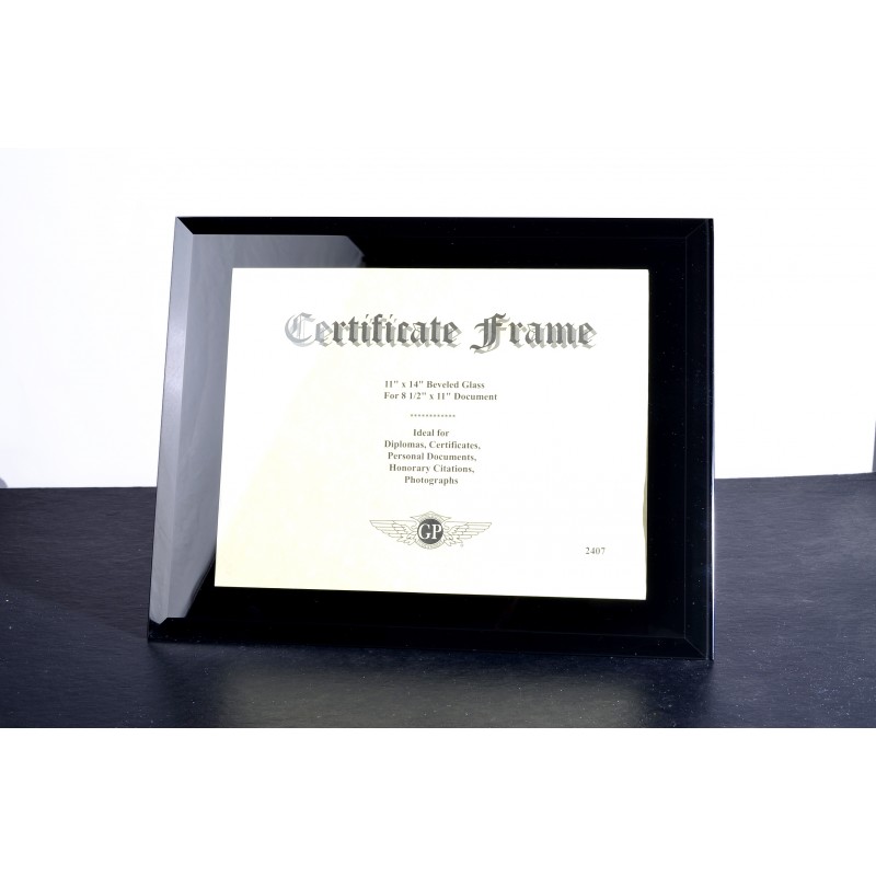 Glass Certificate Frames