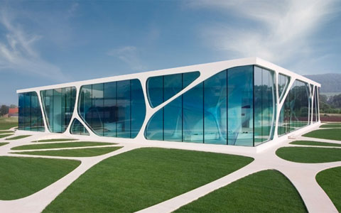 Glass Cube Architecture