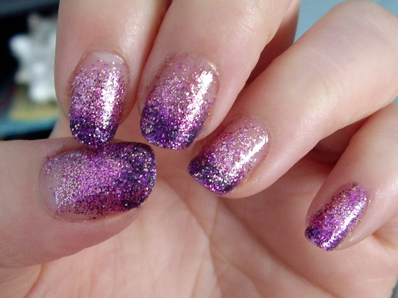 Glitter Acrylic Nail Designs