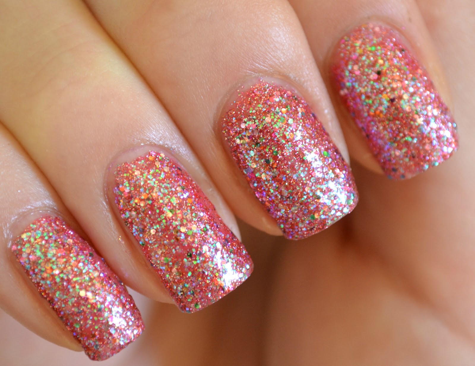 Glitter Nail Art Design