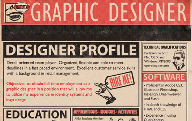 Graphic Design Resume Examples