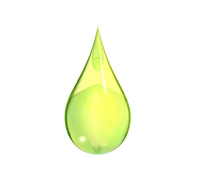 Green Water Drop