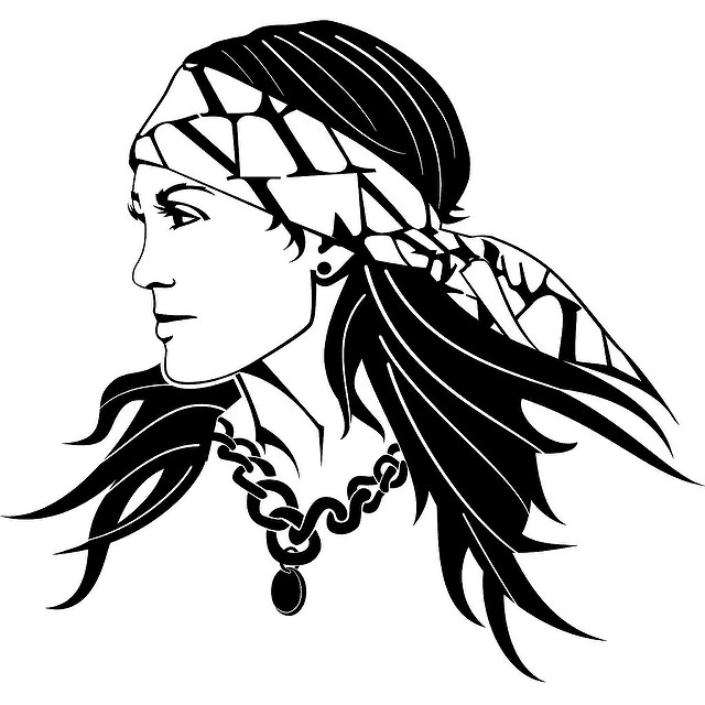 Gypsy Woman Clip Art Gypsy Woman Clip Art