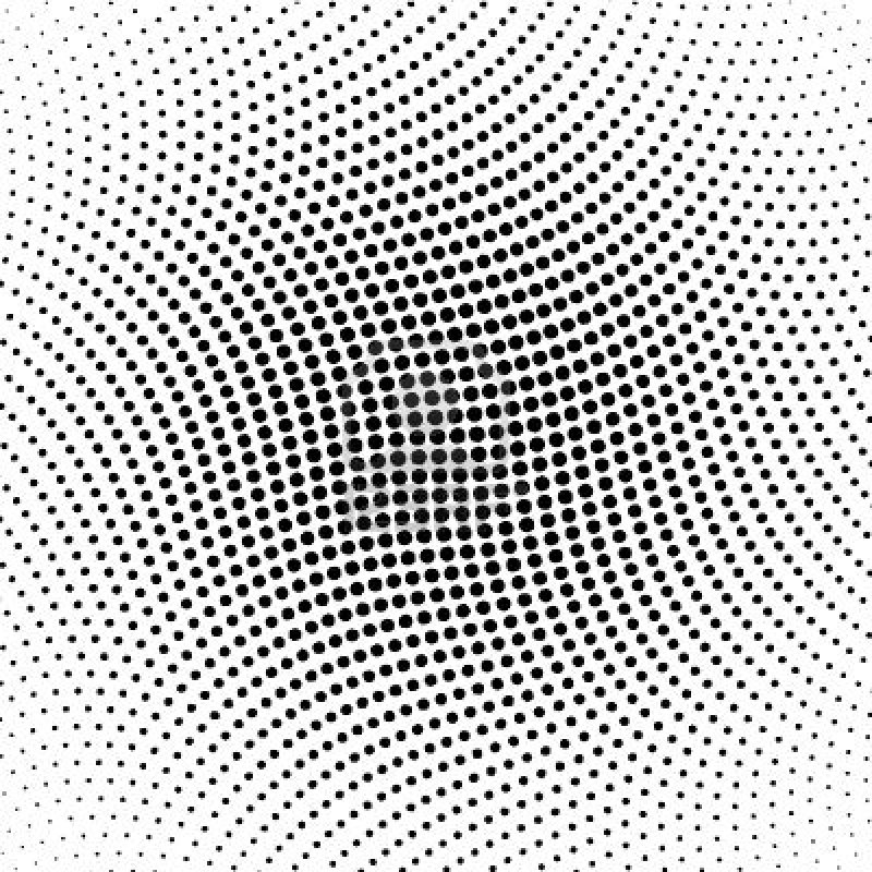 Halftone Dots Vector