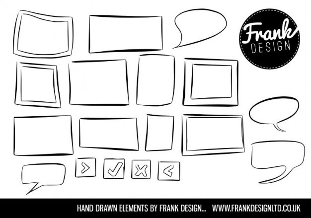 Hand Drawn Frame Vector Free