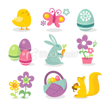 Happy Easter Icons Free