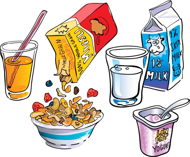 Healthy Breakfast Clip Art