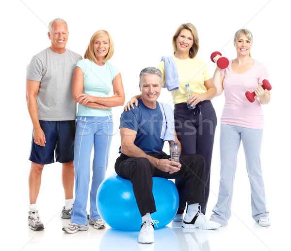 Healthy Elderly Person Healthy Elderly Person