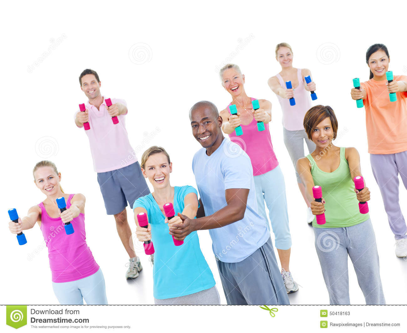 Healthy Group People Healthy Group People