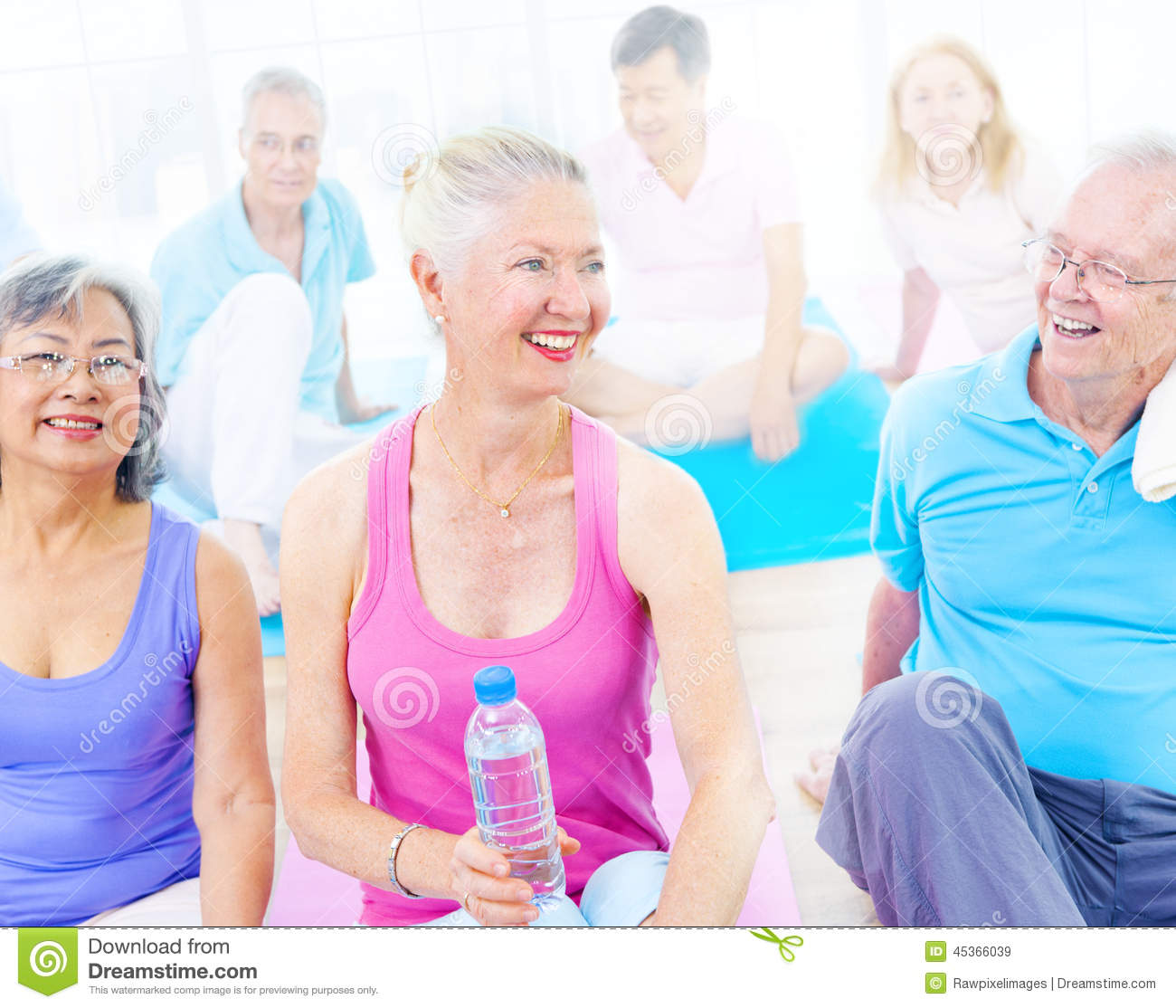 Healthy Group People Healthy Group People