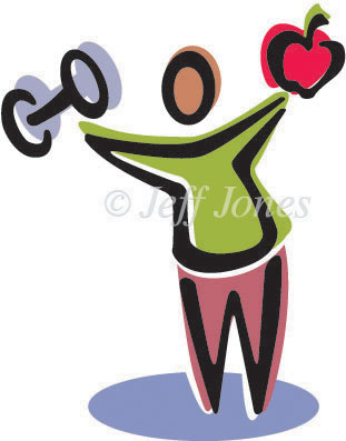 Healthy Icon Illustration Healthy Icon Illustration