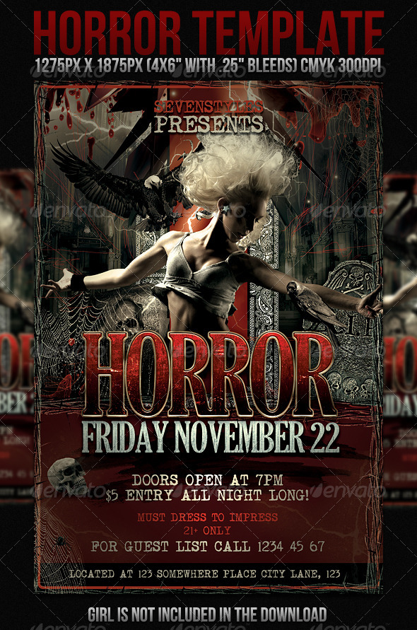 Horror Flyer Template