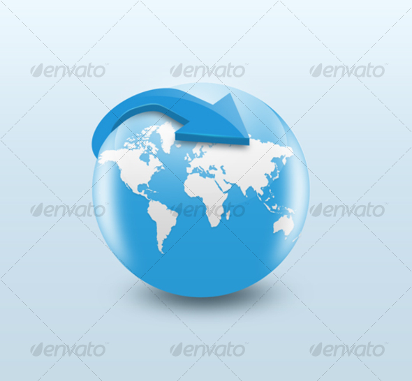 Internet Globe Icon Transparent