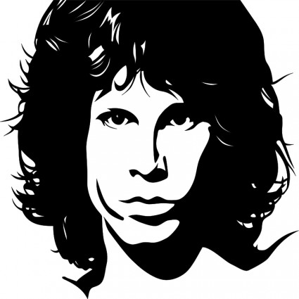 Jim Morrison Silhouette