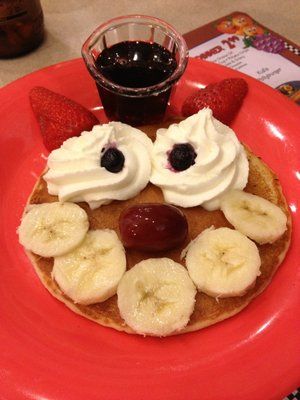 Kids Breakfast Smiley-Face