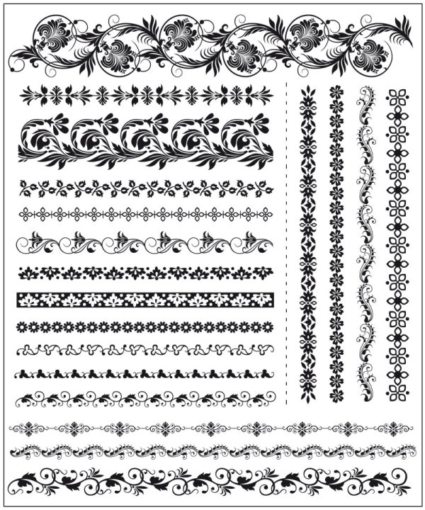 Lace Vector Art Free Download