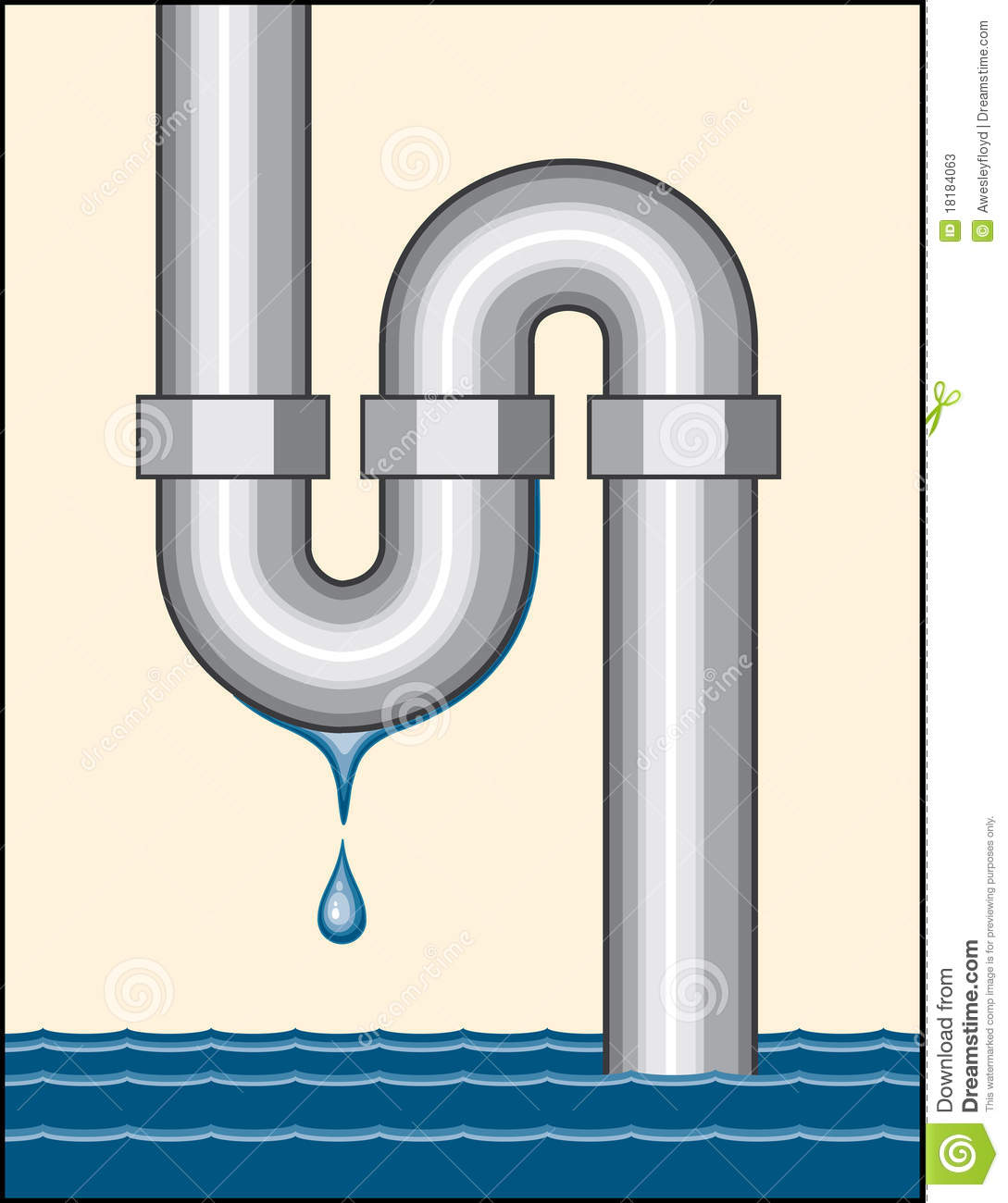 Leaking Pipe Clip Art