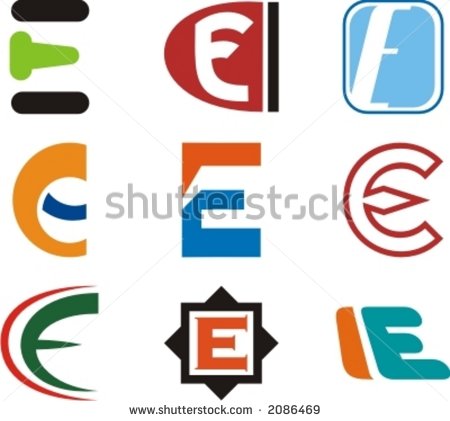 Letter E Logo Design Letter E Logo Design