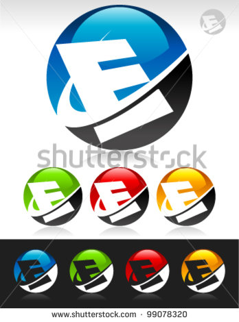 Letter E Logo Vector