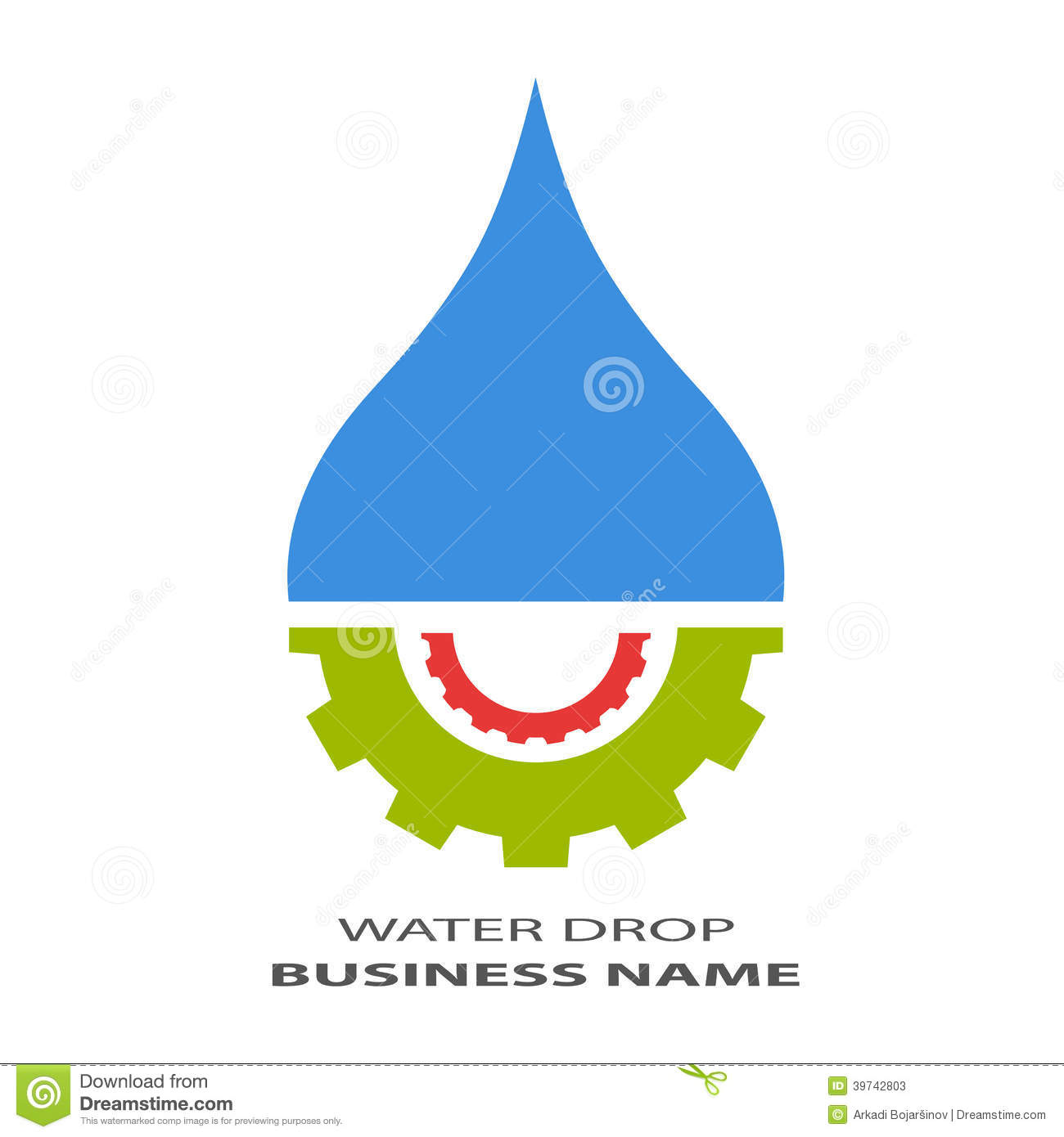 Logos Water Drop Icons