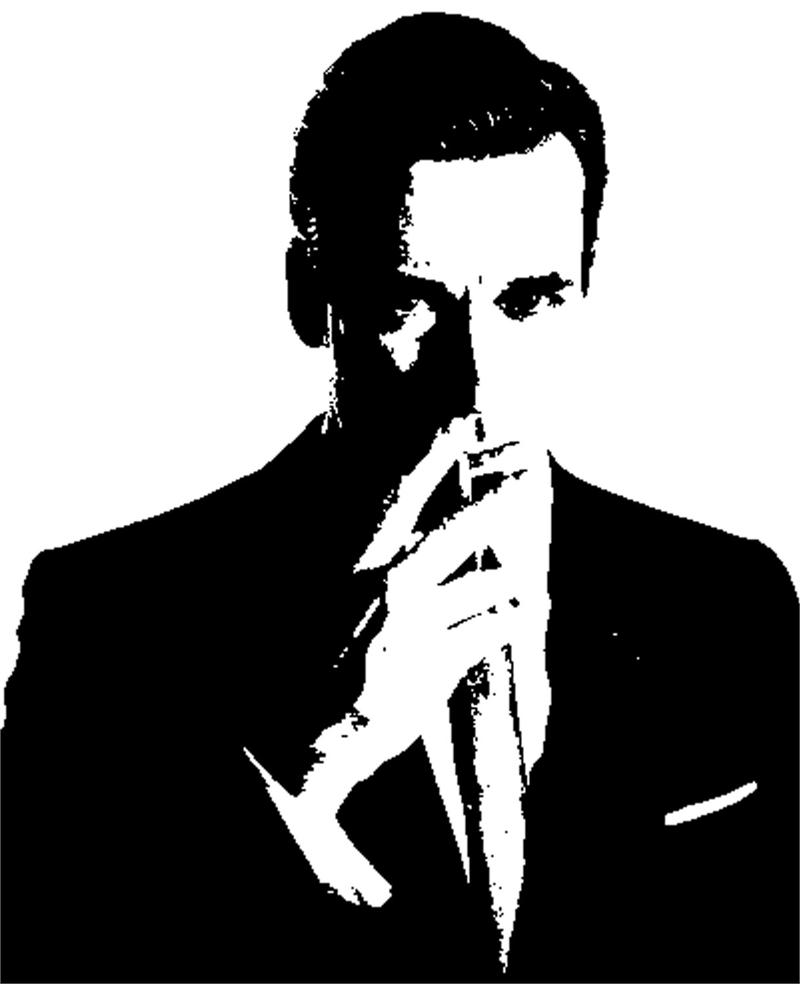 Mad Men Don Draper Silhouette