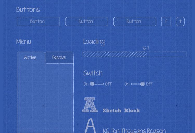 Mobile Wireframe Template