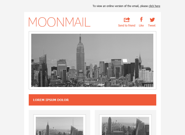 Modern Email Newsletter Templates Modern Email Newsletter Templates