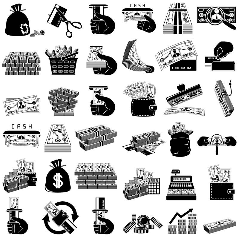 5 Free Vector Money Icons Images