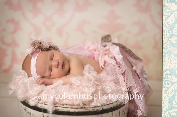 Newborn Baby Girl Vintage