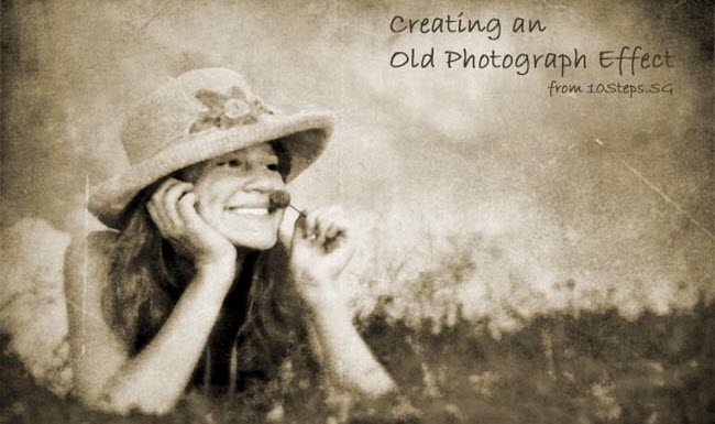 Old Picture Effects Photoshop Tutorials
