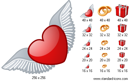 Online Dating Site Icons