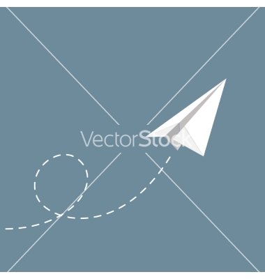 Paper Plane Vector