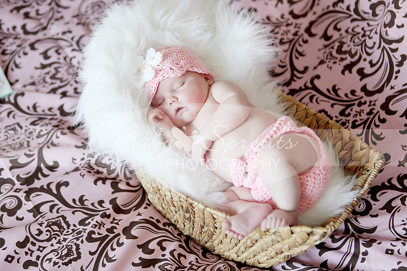 Photography Pose Newborn Baby Girl