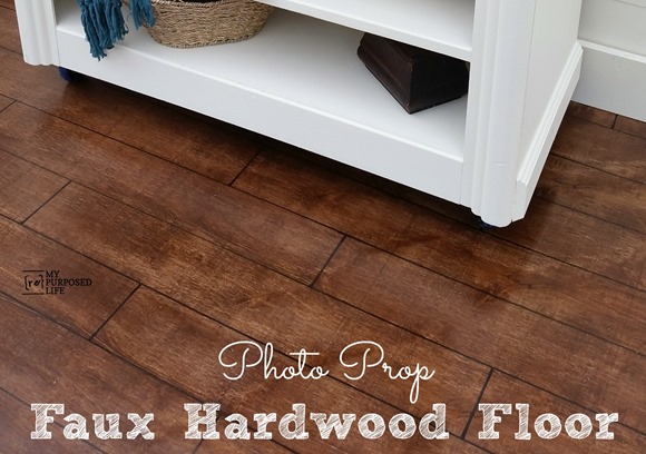 Photography Prop Hardwood Floors