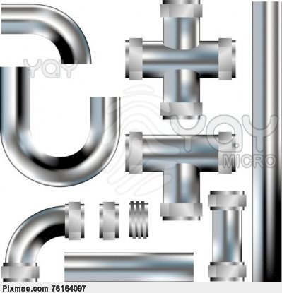 Plumbing Pipe Vector