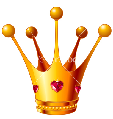 Princess Crown Vector Art