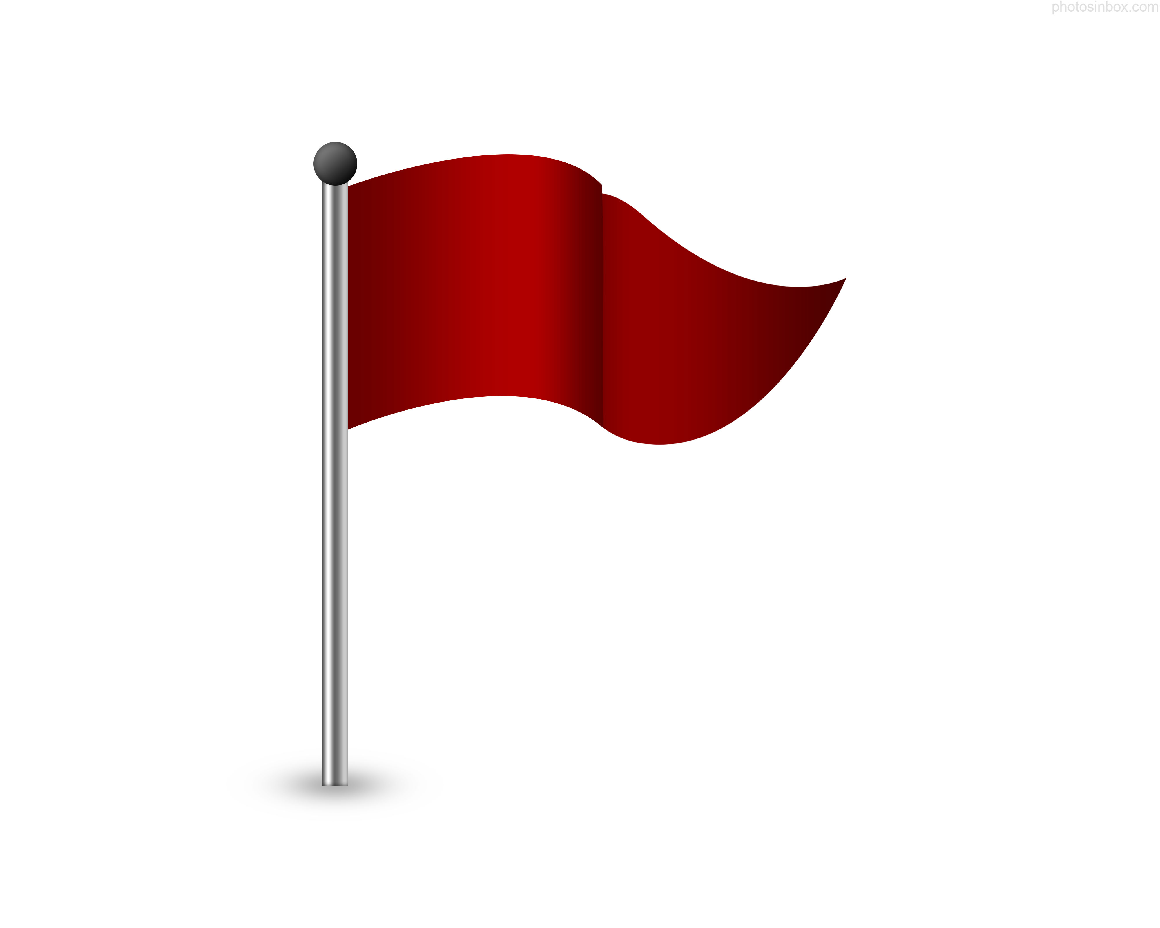 Red-Flag Icon